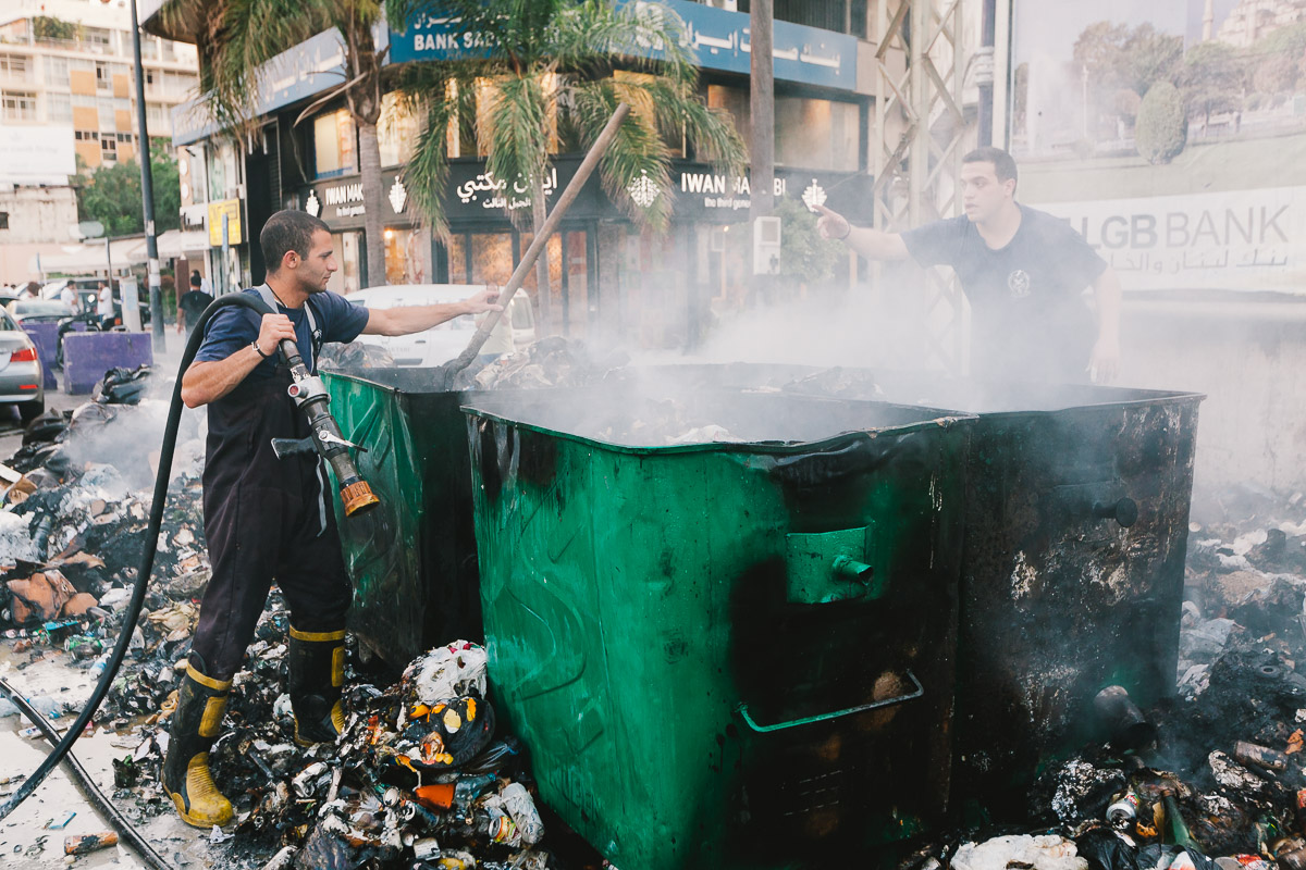 Beirut garbage/ DO NOT USE/ RESTRICTED