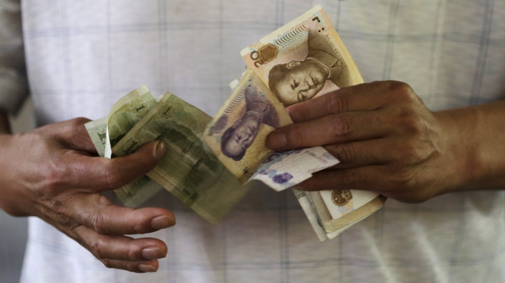 China's devaluation of the yuan prompted fears that other currencies would depreciate in a downwards spiral currency war [Reuters]