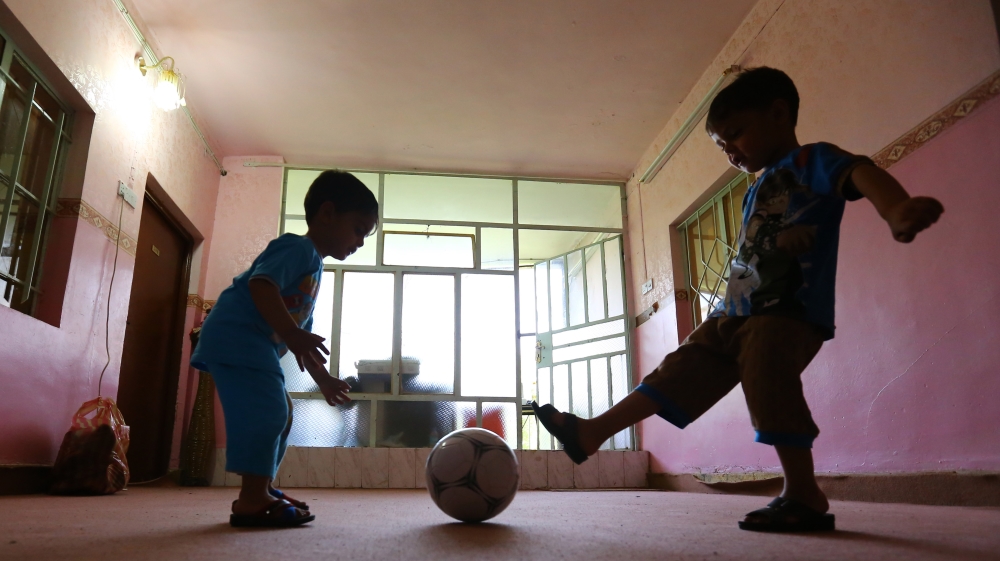 More than 70 percent of children displaced by Anbar's violence do not have access to education, the UN says [AP]