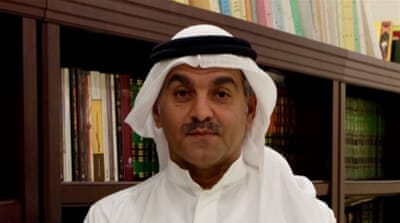 Ali al-Taibi lost three comrades in an Iraqi missile attack [Megan O'Toole/Al Jazeera]