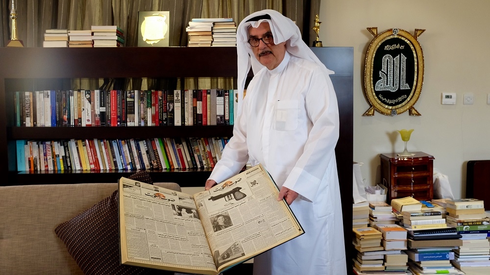 'People want to ignore this,' former magazine editor Mohammed al-Rumaihi said of the invasion's 25th anniversary [Megan O'Toole/Al Jazeera]