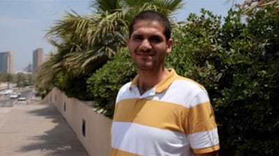 Alaa Talleh, a Palestinian resident of Kuwait, says some young Palestinians have started returning to Kuwait for work [Megan O'Toole/Al Jazeera]