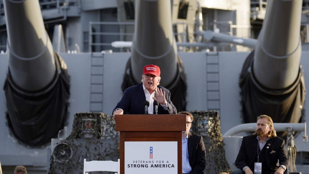 Trump has attracted controversy over comments he made about immigrants [AP]