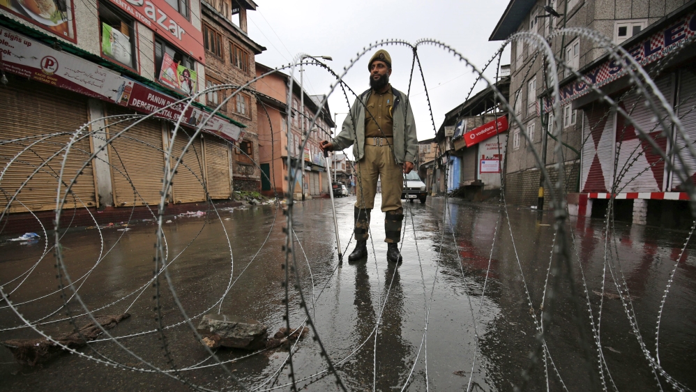 Restrictions in some parts of Srinagar