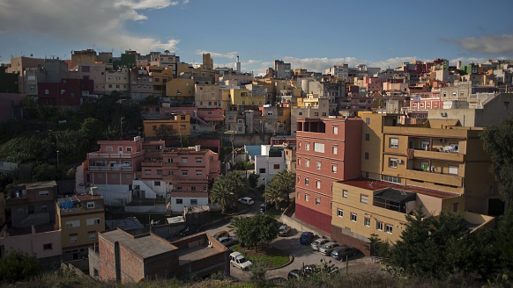 A general view of El Principe district in Ceuta [AFP]