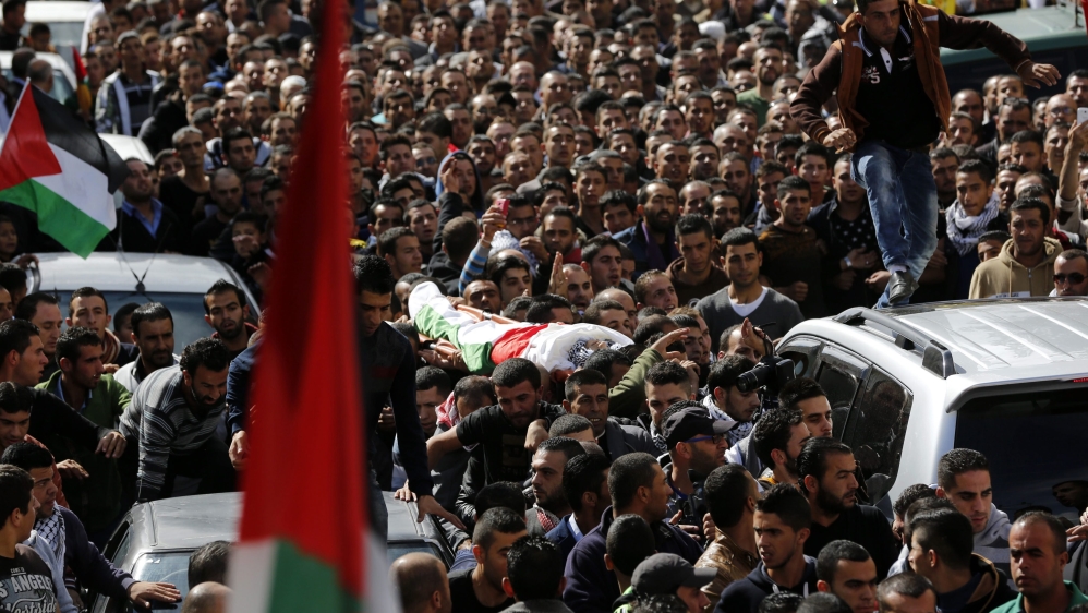 Funeral in the West Bank
