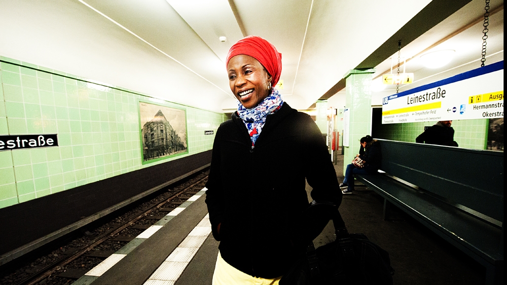 Diatta now lives with her daughter in Berlin. 'We really have to protect our children. Even in Germany, our girls are at risk. It happens all too often that young girls go on a holiday to Africa and come back circumcised,' she says [Mona van den Berg] 