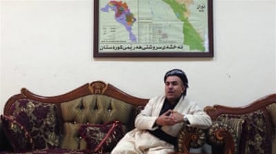 Mullah Abbas Khadr Faraj says about 400 young Kurds have 'been lost' to ISIL since the war began in 2013 [Lara Fatah/Al Jazeera]