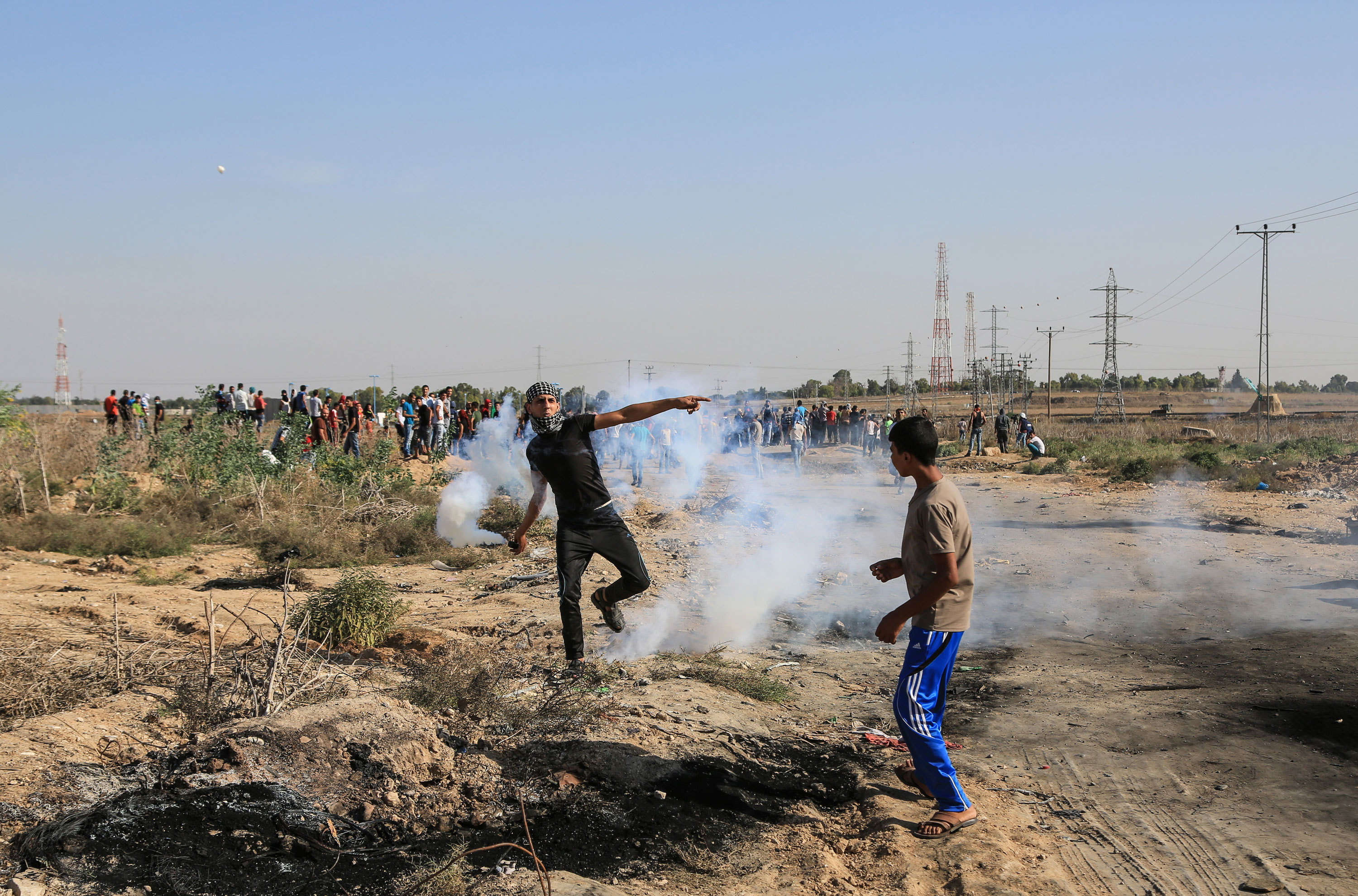 GAZA.. Wisam Nasser/Al Jazeera