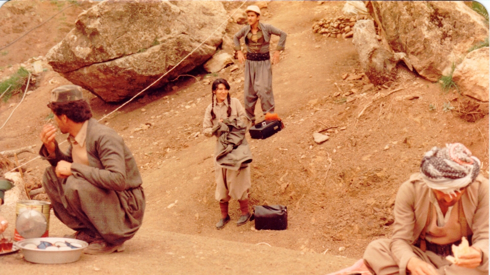 Hero Ibrahim Ahmad, archives, circa 1980s, Zagros Mountains [Al Jazeera]
