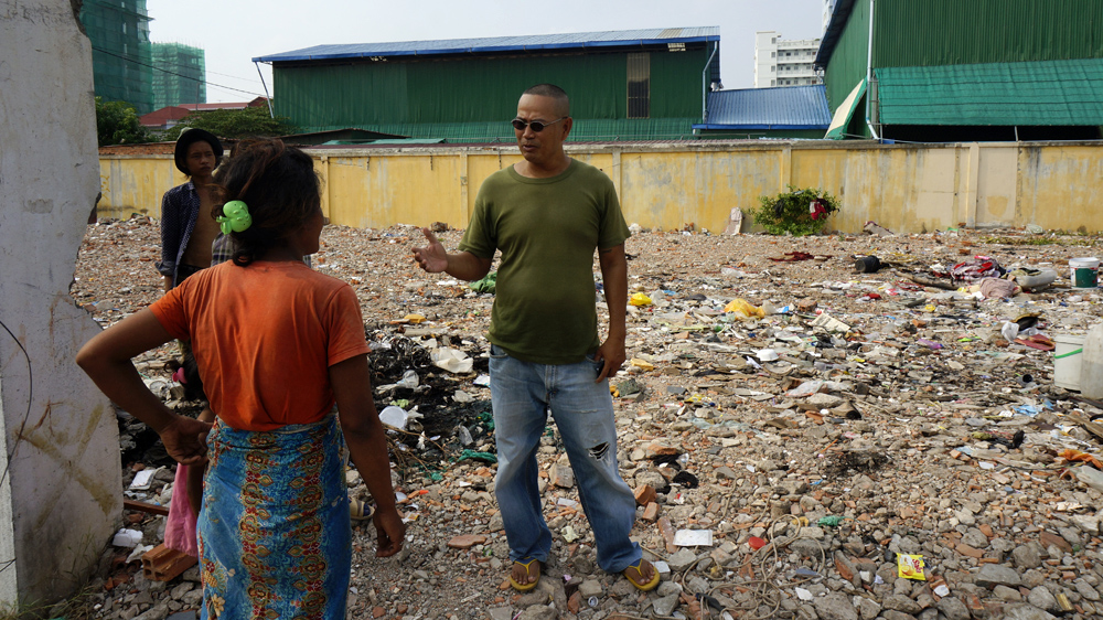 Vuthy Tik is among more than 460 Cambodians expelled from the United States [Nathan A Thompson/Al Jazeera]