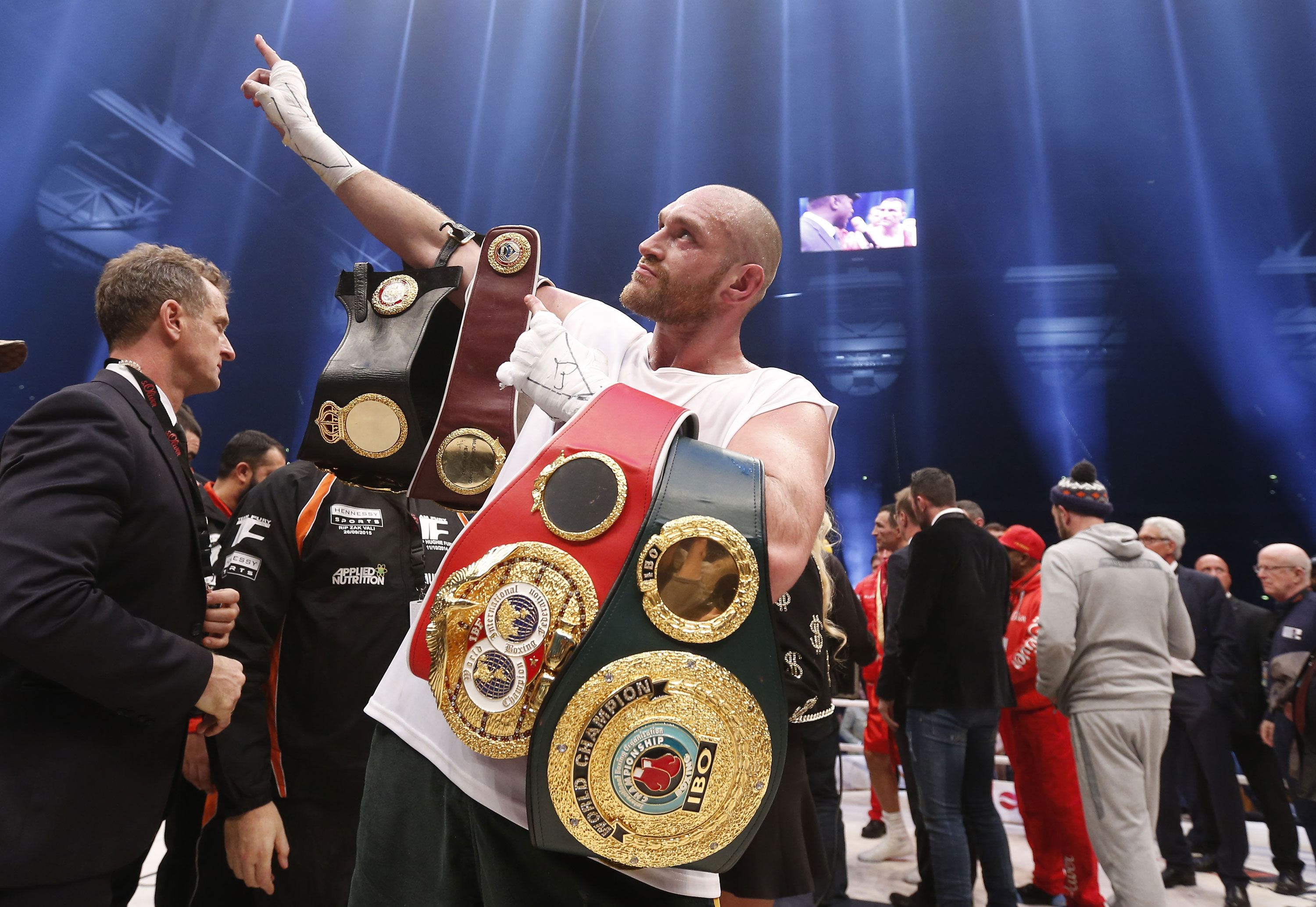 Boxing match Fury vs Klitchko