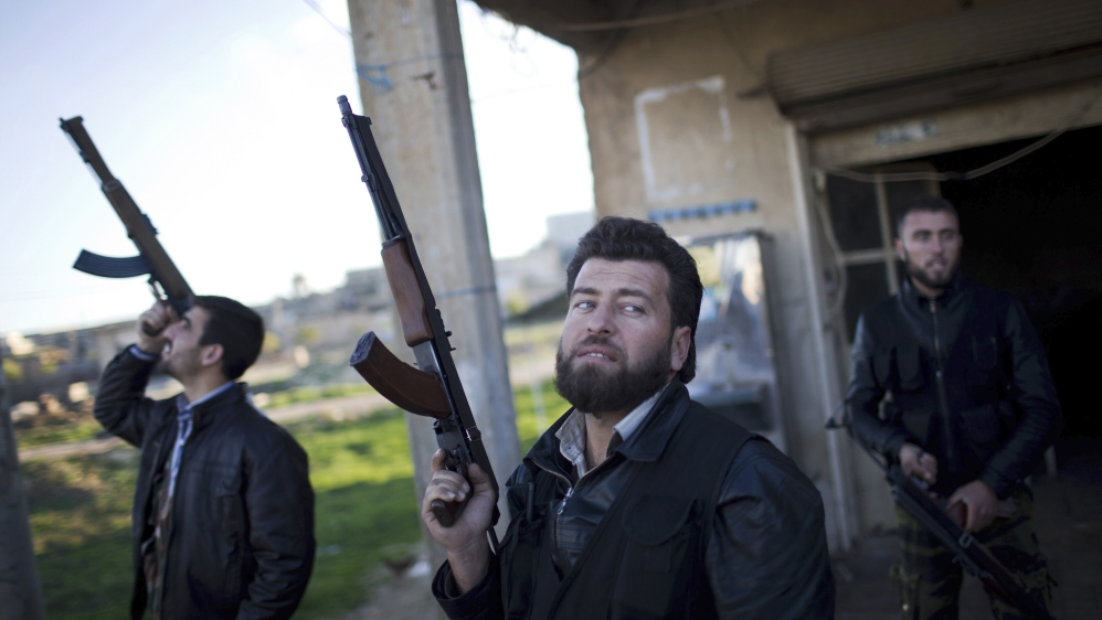 Free Syrian Army fighters