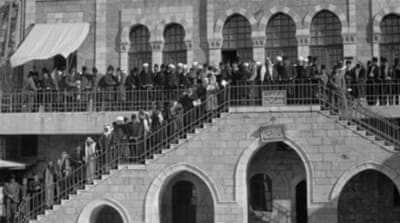 Arab Protests, demonstrations, strikes, 1929 [Getty]