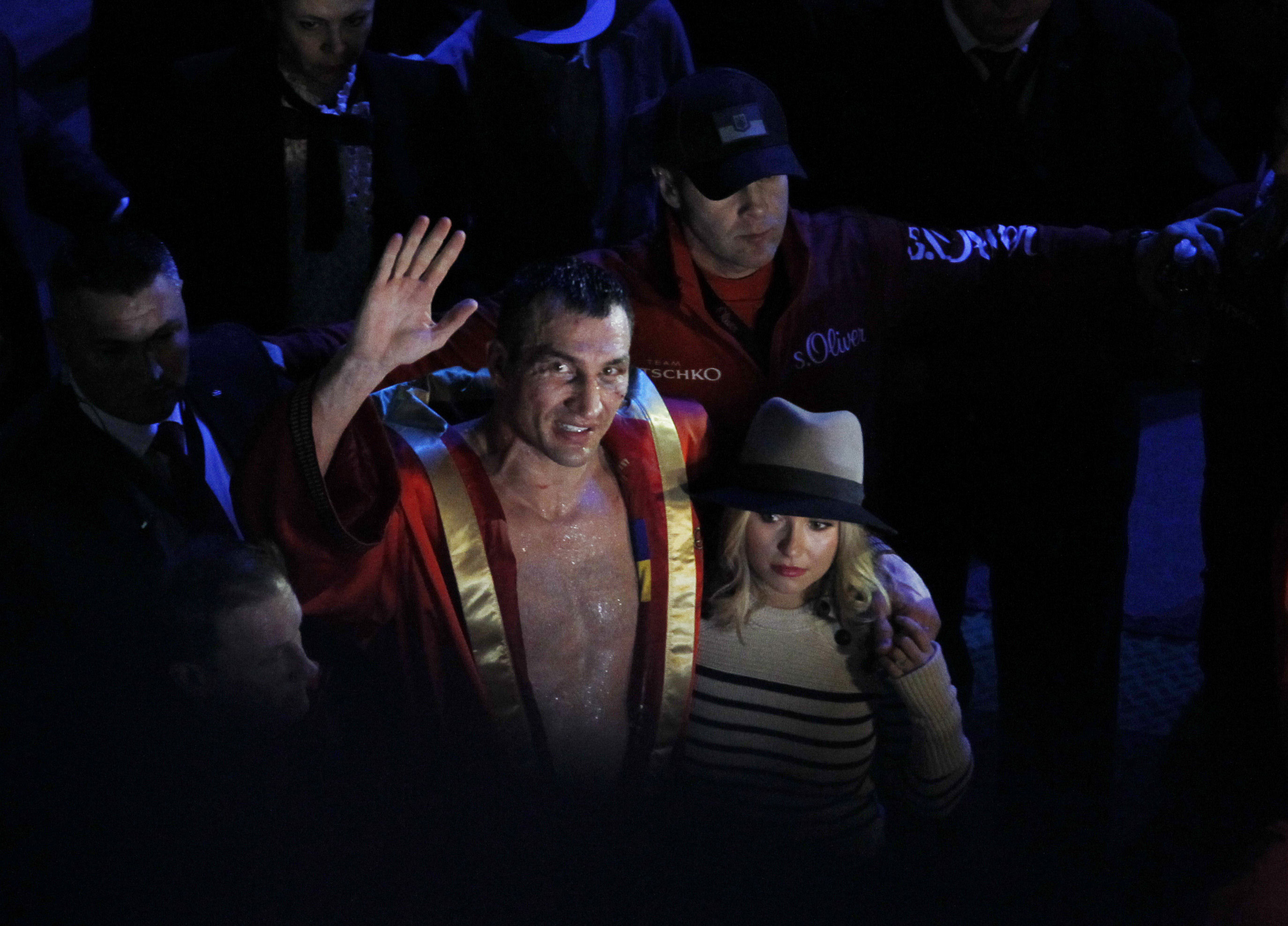 Boxing match Fury vs Klitchko