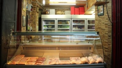 Before his death, Mohammed Ali worked at this butcher's shop in the Old City of Jerusalem [Nigel Wilson/Al Jazeera]