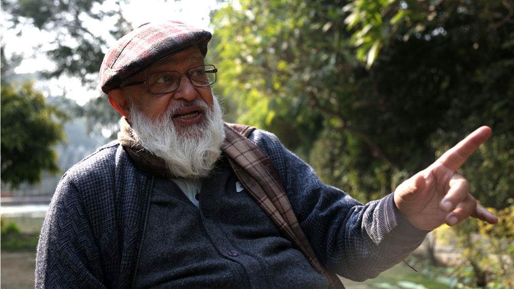 Pushpesh Pant / Food expert. [Showkat Shafi/Al Jazeera]