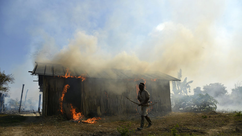 Ethnic violence in Assam is one of the main reasons for displacement and poverty [EPA/STR]