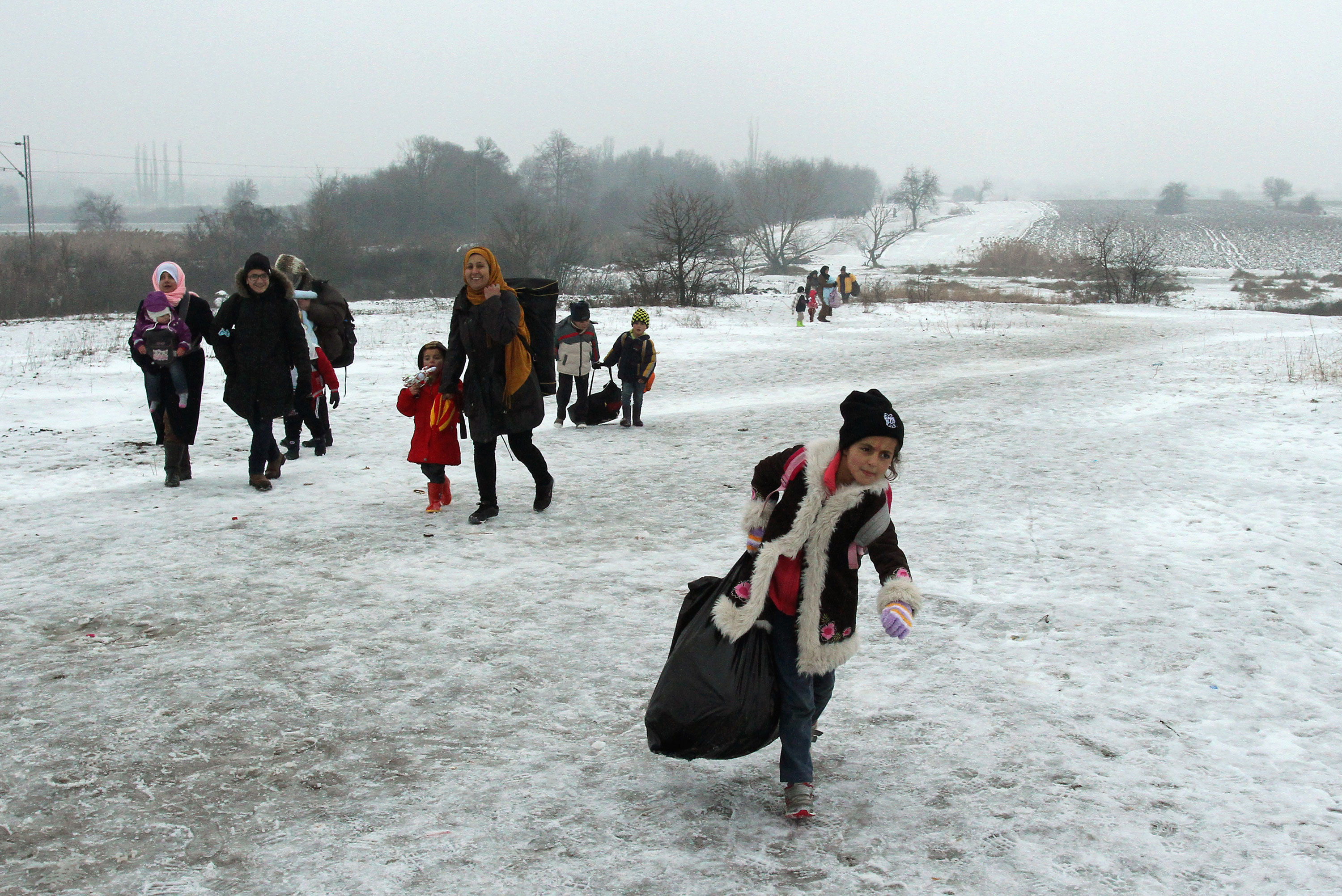 Cold weather and refugees