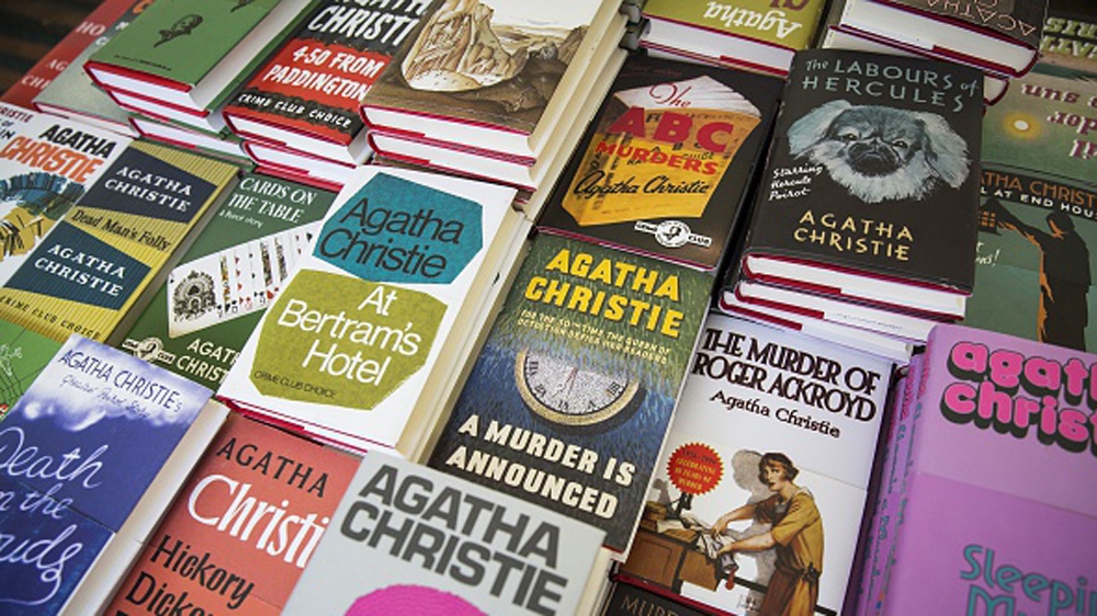 Crime fiction by British novelist Dame Agatha Christie [AFP]