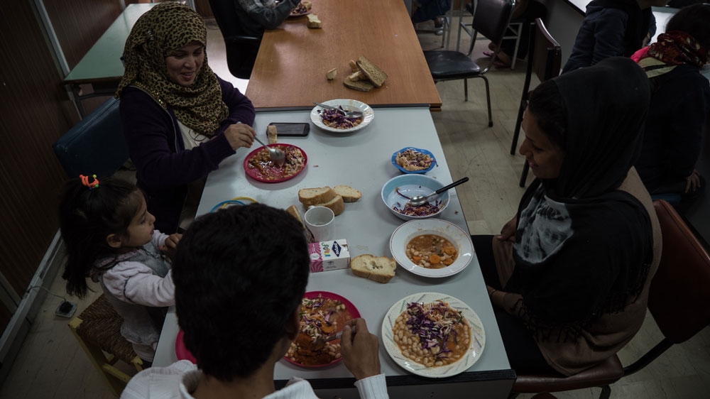 Notara 'is far more organised than the camps run by the government', say volunteers [Sorin Furcoi/AL Jazeera]