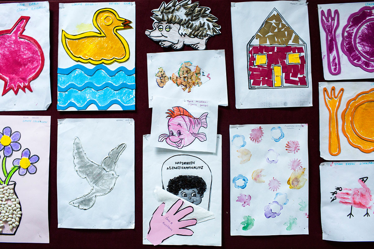 Refugees on Turkish- Syrian border/ Please Do Not Use