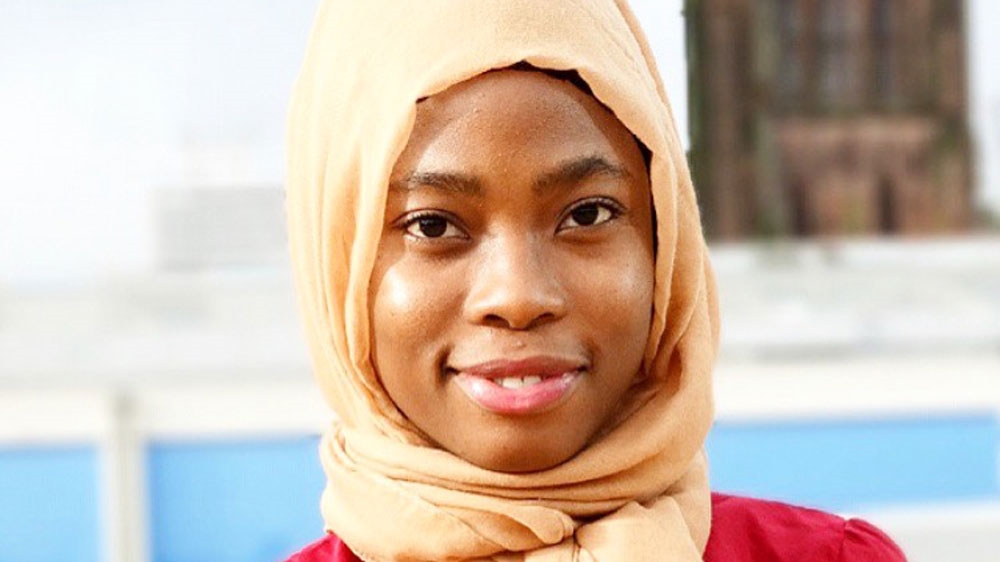 Adam is a master's graduate who runs a lifestyle blog with fashion ideas for Muslim women wearing the veil [Haneefah Adam/Al Jazeera]