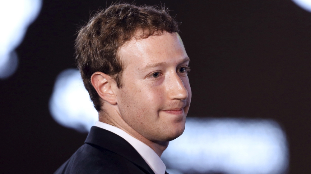 File photo of Facebook CEO Zuckerberg during the II CEO Summit of the Americas on the sidelines of the VII Summit of the Americas in Panama City