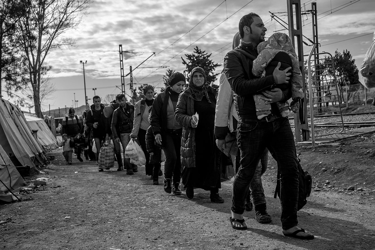 Idomeni refugee camp/ Please Do Not Use