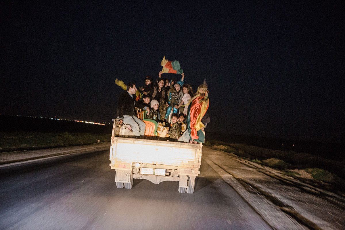 Syrian Kurds celebrate Newroz amid civil war/Please Do Not Use