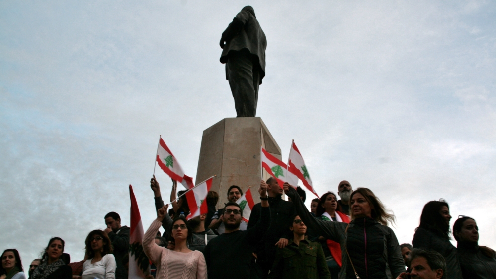 Lebanon protests rubbish