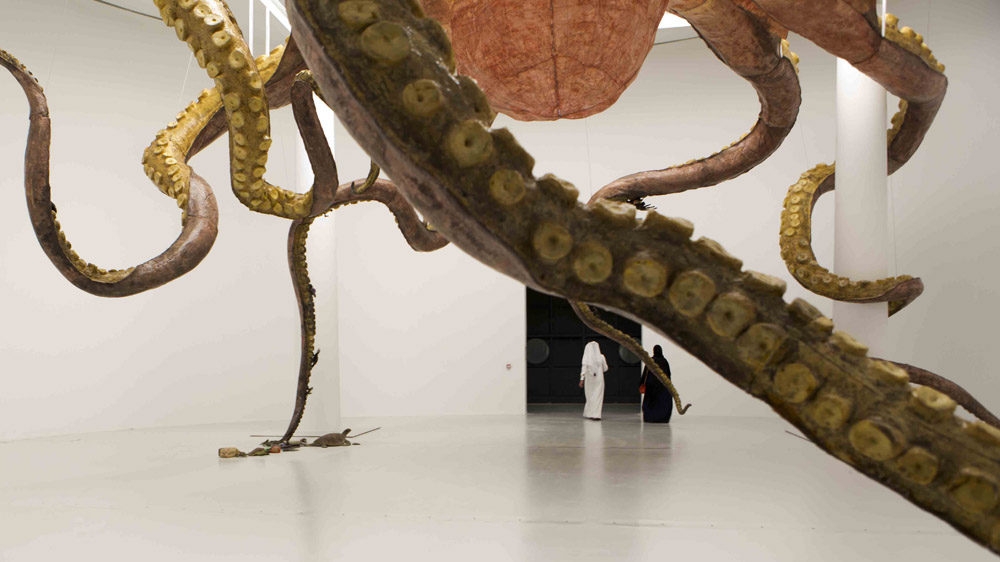   Huang   Yong Ping's Wu Zei tackles the issue of environmental pollution [Courtesy of Qatar Museums]