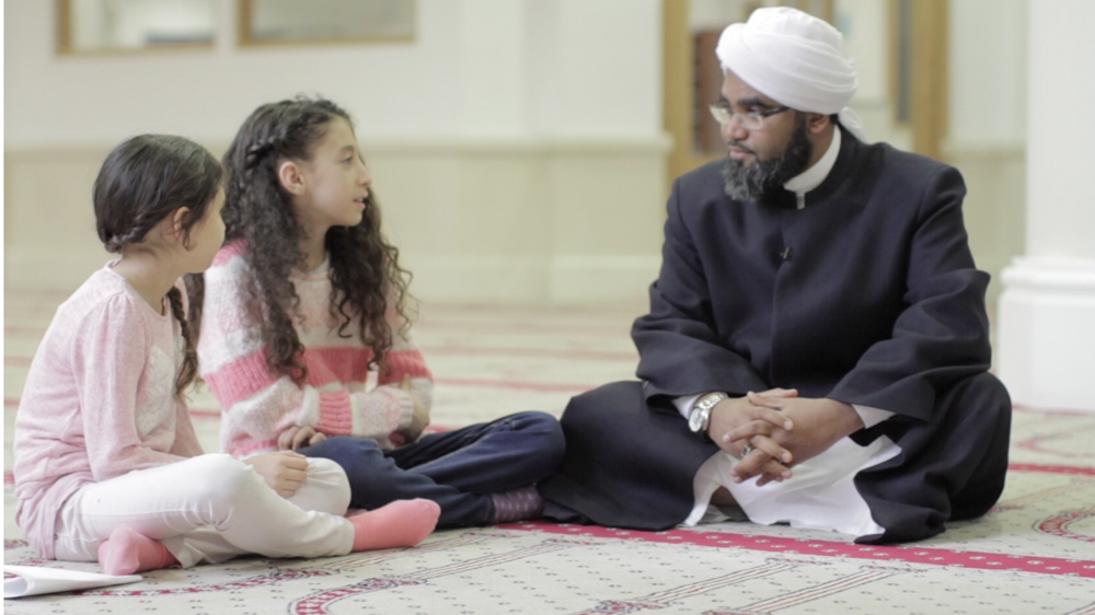 Elsoudani chose two young girls as the film's main characters to remind viewers 'of the simplicity of the religion of Islam' [Photo courtesy of Hassan Kafi]