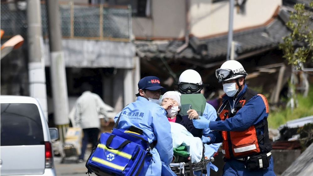 Nearly 1,000 people were injured in Thursday's earthquake and the aftershocks on Friday [Reuters]