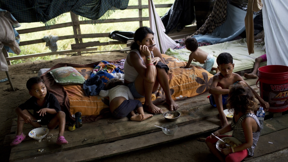 More than 26,000 people were living in shelters following last Saturday's earthquake [AP]