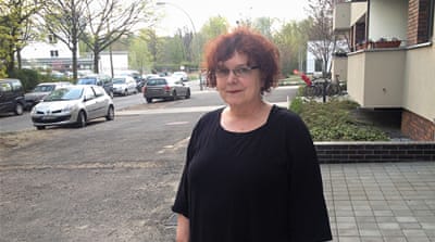 Doris Ghannam, co-founder of BDS Berlin [Yermi Brenner/Al Jazeera] 