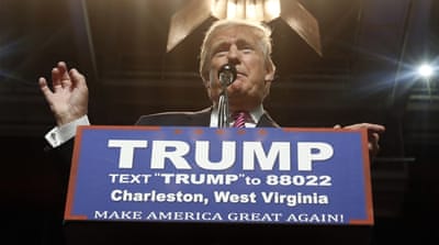 Republican presidential candidate Donald Trump [AP]