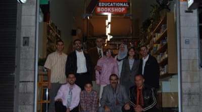 'The bookshop started with one bookseller: my father. Now we are six brothers who all read, recommend and sell books,' says Mahmoud Muna [Courtesy of the Muna Family/Al Jazeera]