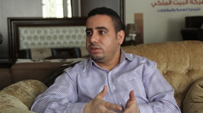 Jamal Elessi, who owns a workshop and furniture store in Gaza, says local demand is beginning to shift towards imported furniture [Belal Aldabbour/Al Jazeera]