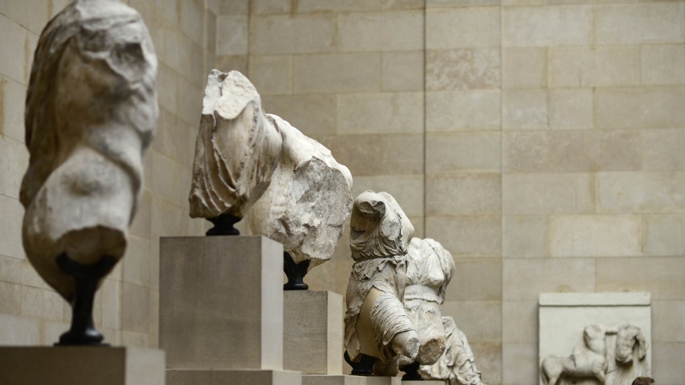 The Greek campaign to reunite the marbles started in the 1980s [Reuters]