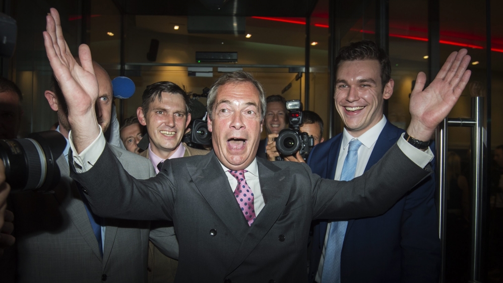 Britain EU Referendum - Leave Party