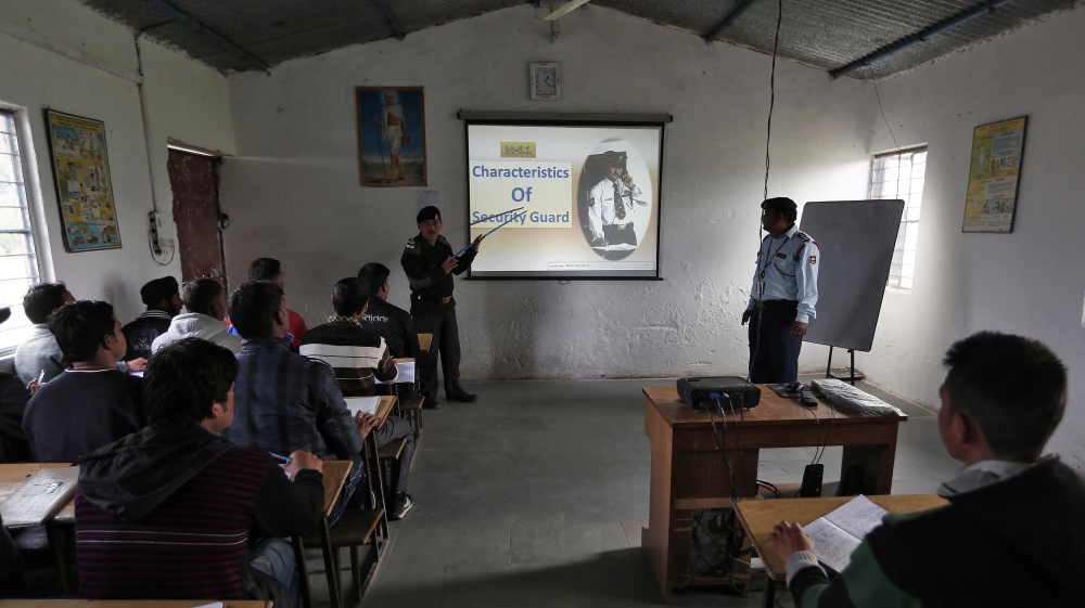 Dehradun, in the foothills of the Himalayas, is home to several elite Indian defence institutes [Reuters]