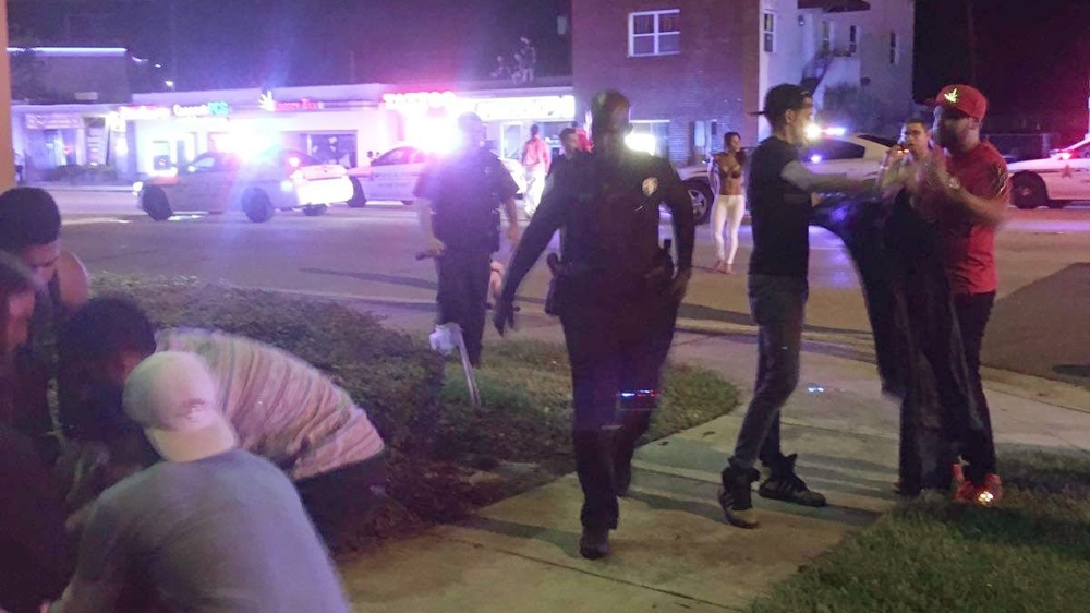 One witness said that he heard about 40 shots being fired during the Orlando attack [EPA]