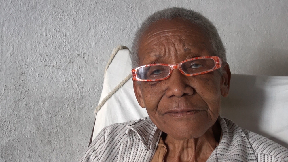 Gladys Sanchez Espinosa, now 88, joined the Young Communists when she was 14 [Sylvia Hines/Al Jazeera]