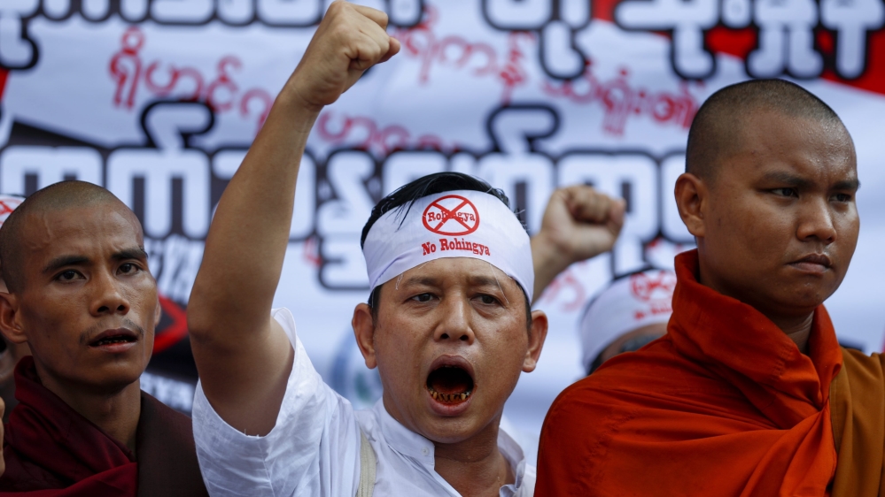 Buddhist groups have expressed opposition to the use of the term, 'Rohingya' by the US [EPA]