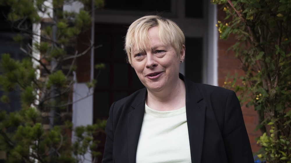 Angela Eagle, the former shadow business secretary who resigned from the shadow cabinet [Carl Court/Getty Images] 