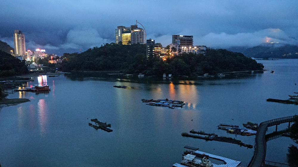 Sun Moon Lake is a popular tourist site in Taiwan [James Reinl/Al Jazeera]