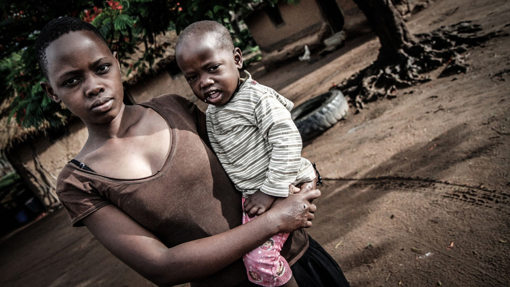  After 11 months of committing daily rapes and beatings, Grace's husband died in a motorbike accident [Marc Ellison/Al Jazeera]