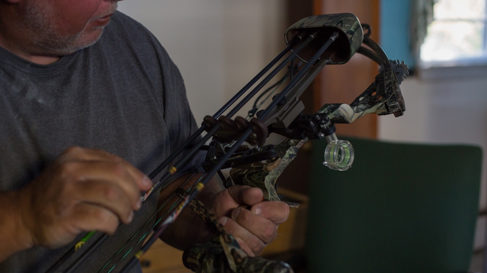 Scott makes good money as a shellfisherman, but it can be an expensive business to be involved in [Carolyn Bick/Al Jazeera]