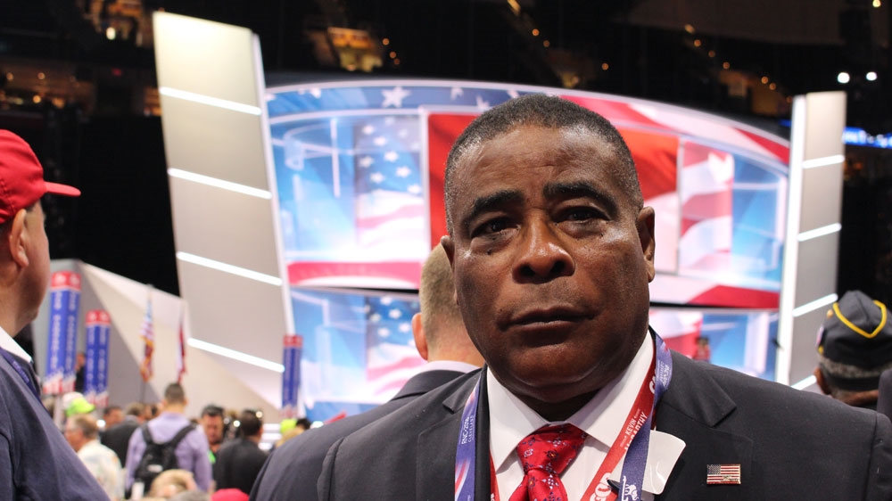 Delegate to the Republican Party Convention in Cleveland, Ohio [Anar Virji/Al Jazeera]